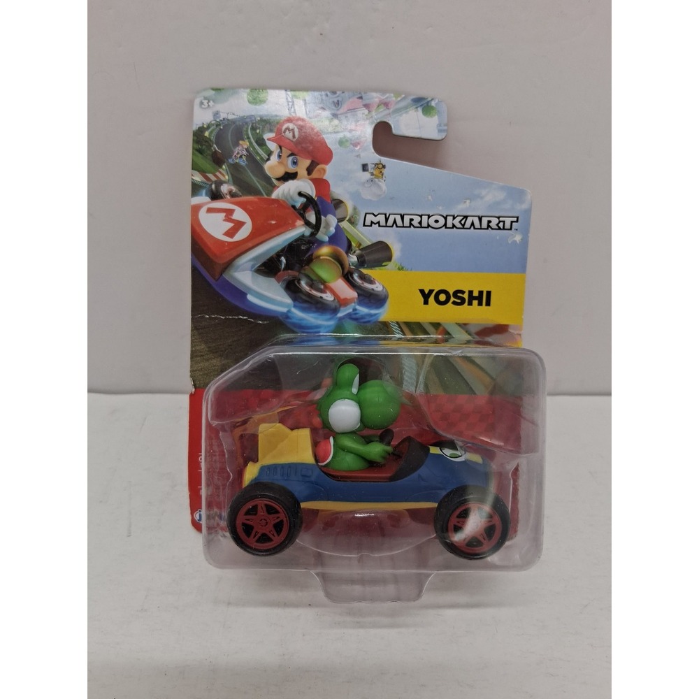 Jakks Pacific Mario Kart Yoshi Mach 8 Proto 8 Die-Cast Figure New 38605